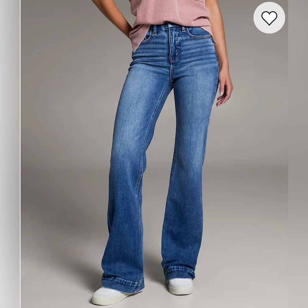 Vervet flare trousers